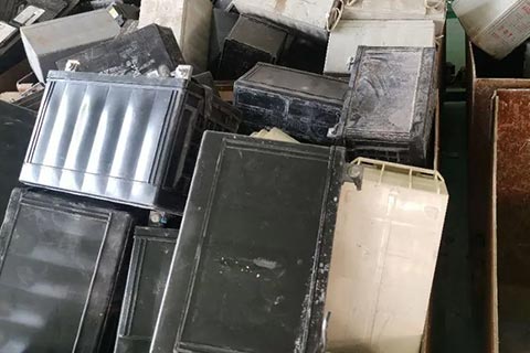 哈尔滨废弃废旧电池回收,二手叉车蓄电池回收